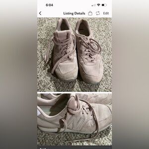 New balance pink sneakers